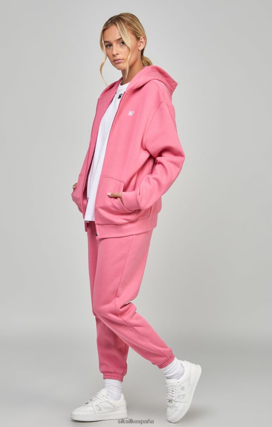 vestir es SikSilk mujer cremallera esencial rosa 4NP28R102