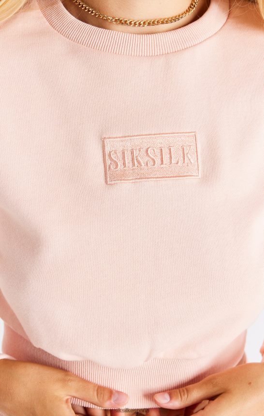 vestir es SikSilk mujer sudadera rosa 4NP28R91
