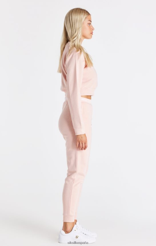 vestir es SikSilk mujer sudadera rosa 4NP28R91