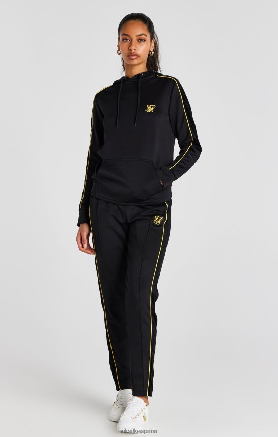 vestir es SikSilk mujer top deportivo negro 4NP28R106