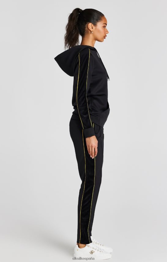 vestir es SikSilk mujer top deportivo negro 4NP28R106