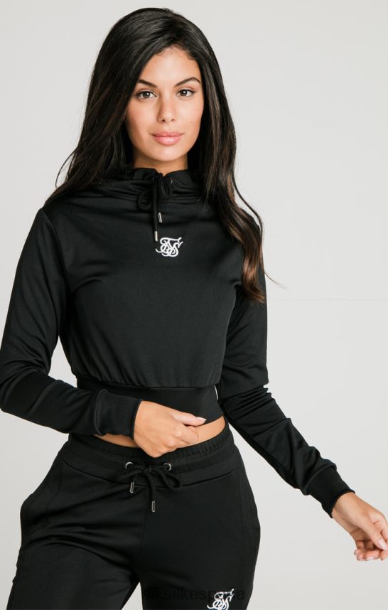vestir es SikSilk mujer top deportivo negro esencial 4NP28R97
