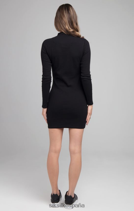 vestir es SikSilk mujer vestido ajustado speed - negro 4NP28R153
