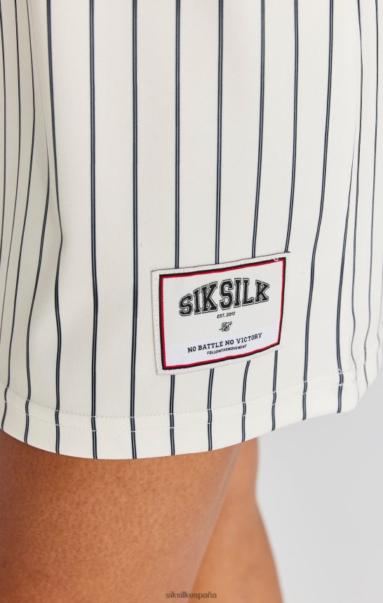 vestir es SikSilk mujer vestido de rayas diplomáticas de baloncesto crudo 4NP28R144