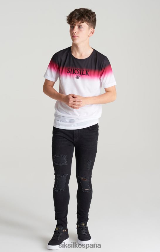 vestir es SikSilk Niños jeans ajustados desgastados 4NP28R310