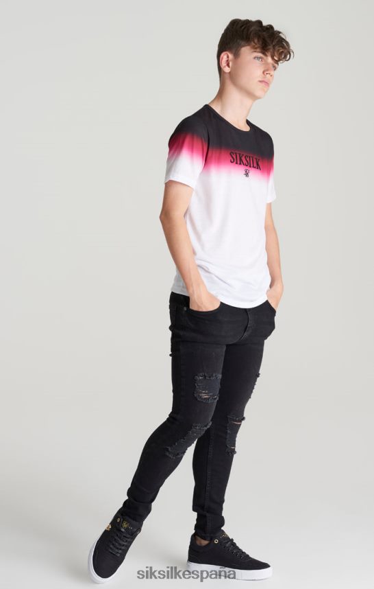 vestir es SikSilk Niños jeans ajustados desgastados 4NP28R310