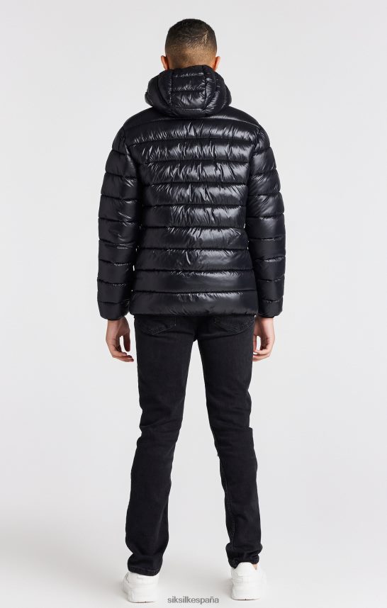 vestir es SikSilk Niños chaqueta burbuja ligera negra 4NP28R299